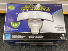 Load image into Gallery viewer, New Home Zone Motion Activated 3 LED Outdoor Security Light White Adjustable Head