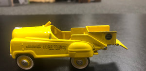 'Heavy Duty' Yellow Dump Truck Murray 1997 Hallmark Kiddie Classic Car