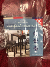 Load image into Gallery viewer, Whitley Willows Comfort Chair Pad 2 Pack Reversible Chenille 15x15.75in