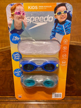 Load image into Gallery viewer, NEW OPEN BOX 1 MISSING Speedo Junior Swim Goggles for Ages 3-8