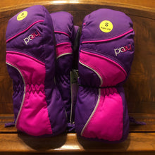 Load image into Gallery viewer, New 2 Pairs Head Junior Hybrid Mittens Ages 4-6 Small Purple/Pink