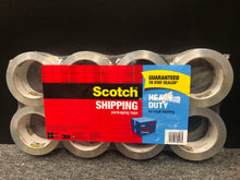 Load image into Gallery viewer, Scotch 3M Heavy Duty Shipping Packing Tape 8 Rolls 1.88 in x 54.6 yd