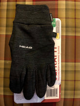 Load image into Gallery viewer, NEW HEAD Gloves Men’s Ultra-fit Touchscreen Fleece Running Gloves XL GREY