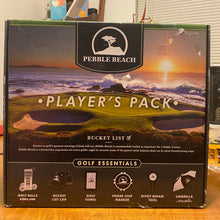 Load image into Gallery viewer, New *Pebble Beach Bucket List Players Pack 6 Essential Golf Accessories