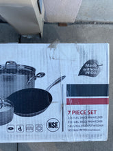 Load image into Gallery viewer, New MasterClad Pro Series Plus Ti-3 Nonstick Stainless Steel 7 piece