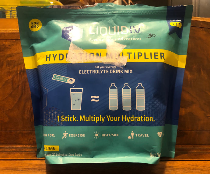 Pre-owned Liquid I.V. Hydration Multiplier Drink Mix lemon lime 19 Packs expired on this date 08/2020