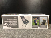 Load image into Gallery viewer, NEW Cascade Mountain Tech Ultra Light Packable High-Back Camping Outdoor Chair