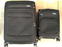 Load image into Gallery viewer, Pre-owned Samsonite Epsilon Spinner Luggage set 27&quot; suitcase and 20&quot; carry on