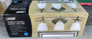 New Feit Electric LED 3-Light Vanity fixture, 1350 Lumens, Dimmable, Brushed Nickel Finish