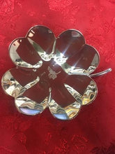 Load image into Gallery viewer, Christofle Silver-Plated Lucky 4-Leaf Clover Bowl brand new