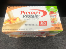 Load image into Gallery viewer, Premier Protein Shake, Peaches &amp; Cream (11 fl. oz., 18 pk.)