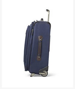 Brand New TRAVELPRO CREW 11 22" EXPANDABLE UPRIGHT SUITER CARRY ON LUGGAGE, NAVY