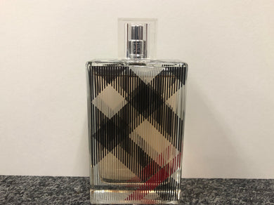 90% full BURBERRY BRIT 3.3 oz / 3.4 oz EDP Perfume For Women