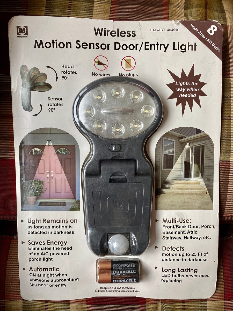 New Open box Megabrite Wireless Motion Sensor Door/Entry Light – Custom ...