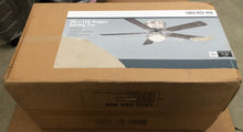 Load image into Gallery viewer, New Hugger 56 in. LED Brushed Nickel Ceiling Fan