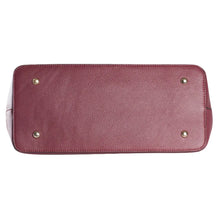 Load image into Gallery viewer, Hilary Radley Faye Satchel  Bordeaux  color AUTHENTIC 100%
