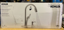 Load image into Gallery viewer, New O/B Kohler Transitional Touchless Pull Down Kitchen Faucet W/ Soap Dispenser