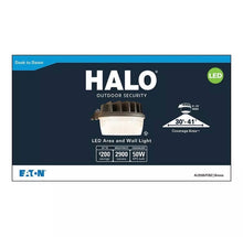 Load image into Gallery viewer, New OB Halo Outdoor Security Area Light Integrated LED Replaceable Photo Control Bronze