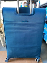 Load image into Gallery viewer, Pre owned Samsonite Epsilon NXT 2-piece Softside Spinner Luggage Set 27”&amp; 20” Blue