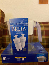 Load image into Gallery viewer, BRITA 10 cup White Grand Water Pitcher with one Filter 40 Gallon