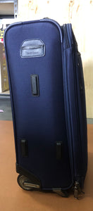 New travelpro luggage suitcase navy blue size 21”x14”