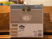 Load image into Gallery viewer, Brand new Hampton Bay 280-706 Glossy White 2-Light Outdoor Flush Mount