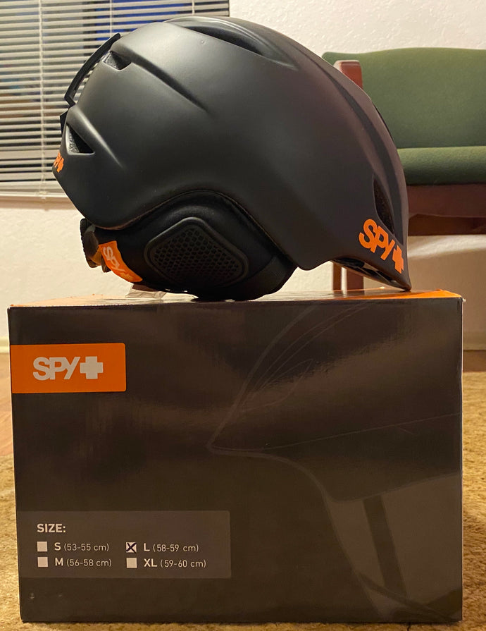 Brand new Spy+ Sender Snow Helmet with MIPS Brain Protection Size Large Black