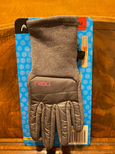 Load image into Gallery viewer, New Head Junior Hybrid Gloves SENSATEC Touchscreen Size Medium 6-10 grey