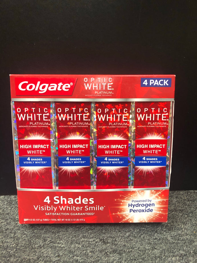 Colgate pack of 4 optic white