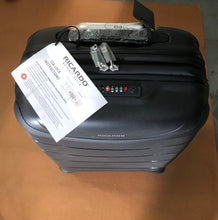 Load image into Gallery viewer, NEW Ricardo Beverly Hills carry-on suitcase luggage hard shell black with lock 20”x13”