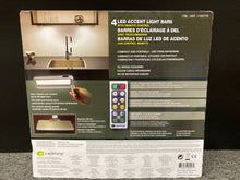 Load image into Gallery viewer, Capstone Lighting 4 LED Accent Light Bars with Remote Control