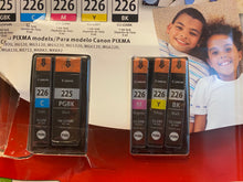 Load image into Gallery viewer, New open box Canon 225PGBK, 226 C, 226 M, 226 Y and 226 BK Creative Pack Premium