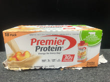 Load image into Gallery viewer, Premier Protein Shake, Peaches &amp; Cream (11 fl. oz., 18 pk.)