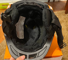 Load image into Gallery viewer, Pre-owned Spy Sender Snow Helmet with MIPS Brain Protection Matte Black Size SMALL comes with the box