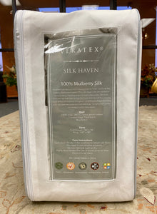VERATEX Silk HAVEN COMFORTER KING 108" x 98"   100 % Mulberry Silk Fill