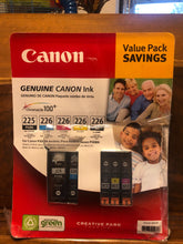 Load image into Gallery viewer, Canon ink 225 PGBK and 226 C ARE OPEND the rest are NEW