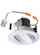 Load image into Gallery viewer, New Halo adjustable LED Retrofit Trim and Gimbal, White, 10-Watt, 4-in. RA406930WHR