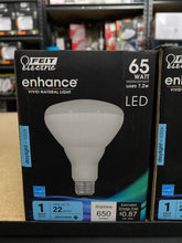 Load image into Gallery viewer, Feit Enhance Day Light LED 7.2 Watt BR30 120 Volt Standard Base Bulbs PACK OF 4