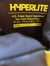 Load image into Gallery viewer, Brand new Hyperlite Paddle Sport Vest M/L
