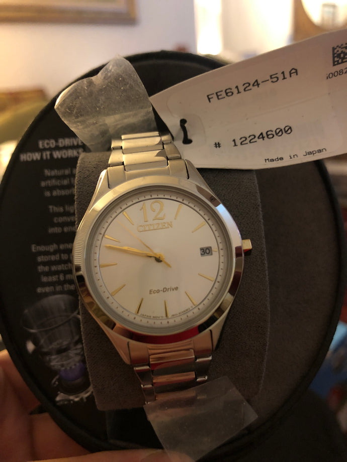 Citizen Eco-Drive FE6124-51A 'Chandler' Women's 32mm S/Steel Date Watch