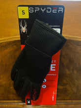 Load image into Gallery viewer, Spyder Core Conduct Glove Men's SMALL Black Lightweight Sweater Gloves