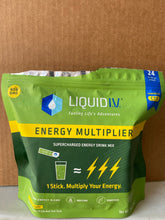 Load image into Gallery viewer, O/B MISSING 1 Liquid I.V. Energy Multiplier 24 Individual Matcha Lemon