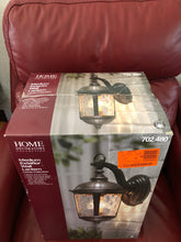 Load image into Gallery viewer, New medium exterior wall lantern black finish