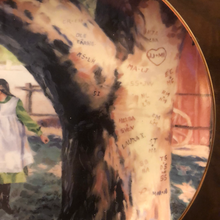 Load image into Gallery viewer, LITTLE HOUSE ON THE PRAIRIE "THE SWEETHEART TREE" COLLECTOR PLATE