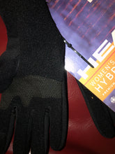 Load image into Gallery viewer, NEW HEAD Touchscreen Hybrid Running Medium Gloves Sensatec WOMENS Black Windproof