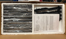 Load image into Gallery viewer, New o b Solar Powered Black LED Outdoor Integrated 3000K Warm White Landscape Path Light