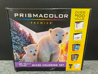 Prismacolor 52 Piece Premium Art Gift Set Markers Pencils Coloring $100 VALUE