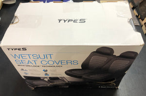 New without box TypeS Wetsuit Seat Covers with Dri- lock Technology