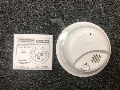 BRK First Alert Hardwired Battery Back Up Smoke and Fire Alarms UN2911