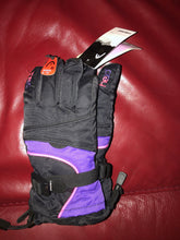 Load image into Gallery viewer, New Head Junior Ski Glove Black/Purple/Pink Size M Made with DuPont Sorona